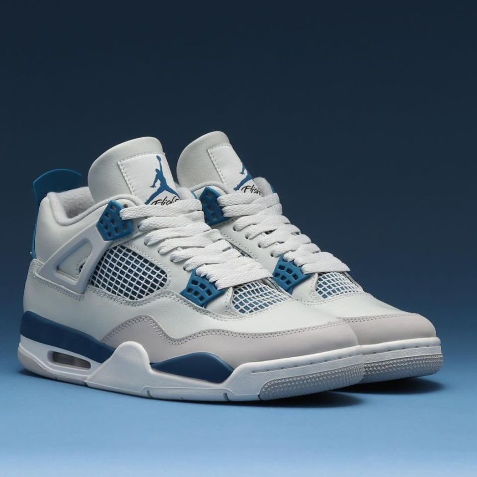 RETRO 4 MILIATRY BLUE