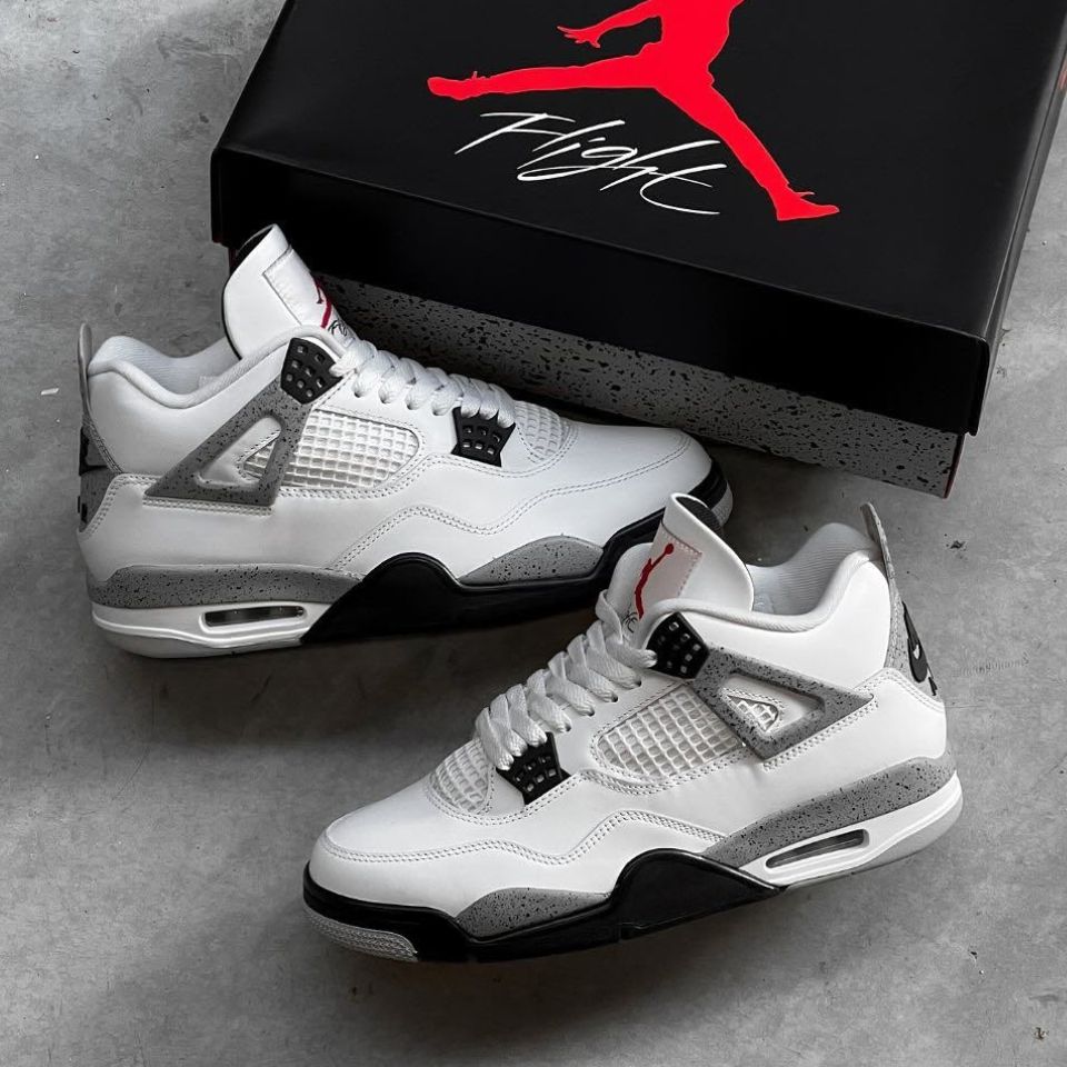 RETRO 4 WHITHE CEMENT